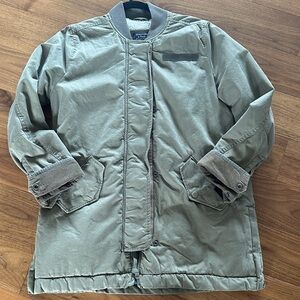 Abercrombie & Fitch Olive Military Jacket